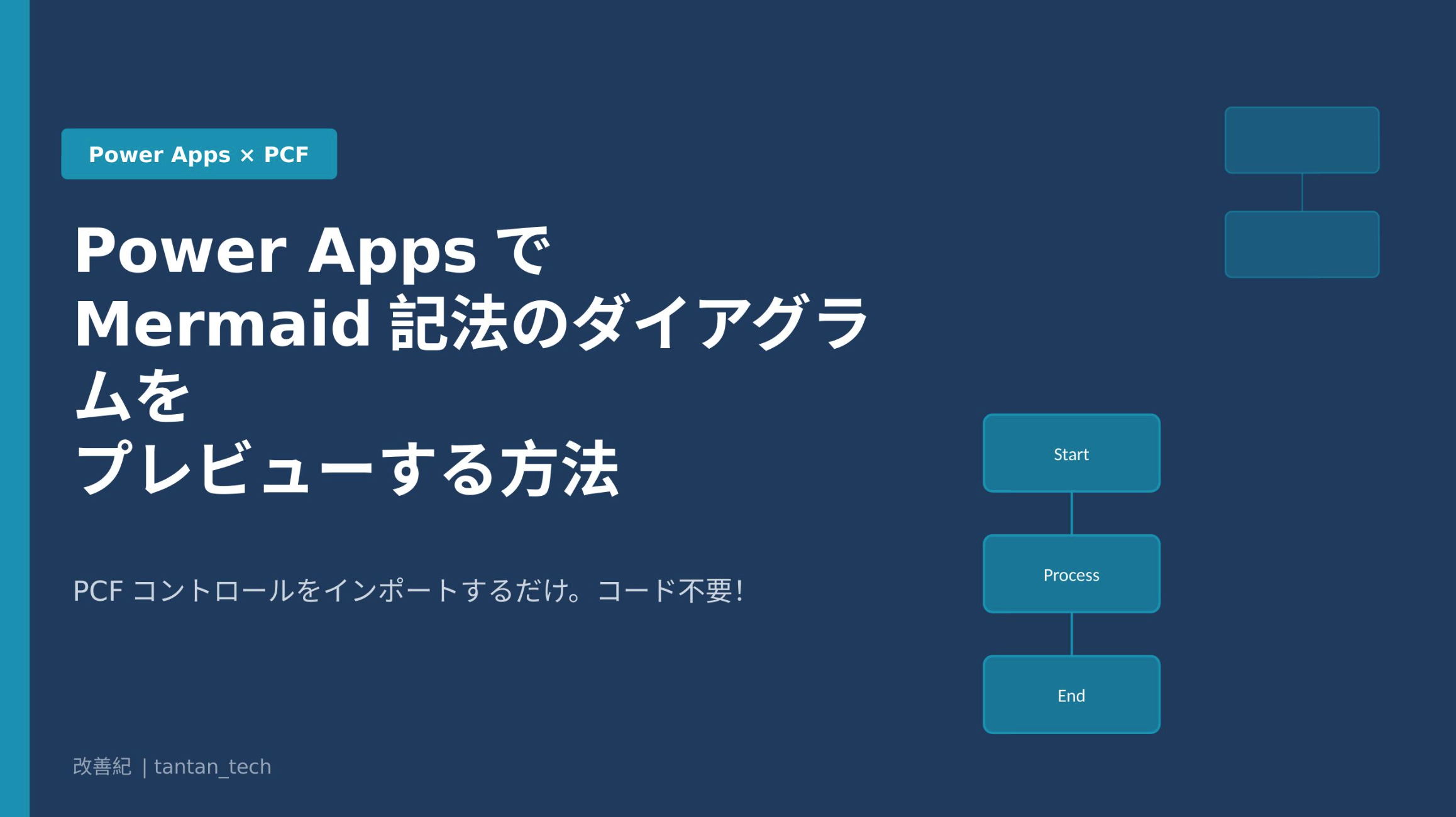 【Power Apps】PCFコントロールでMermaid記法をプレビューする方法
